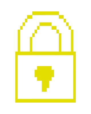 c'est un cadenas en pixel